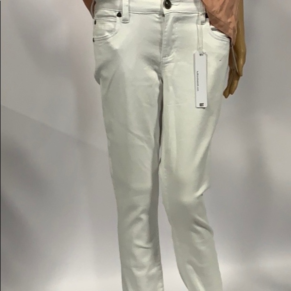 Kut from The Kloth Mia Slim Fit Skinny Jean White